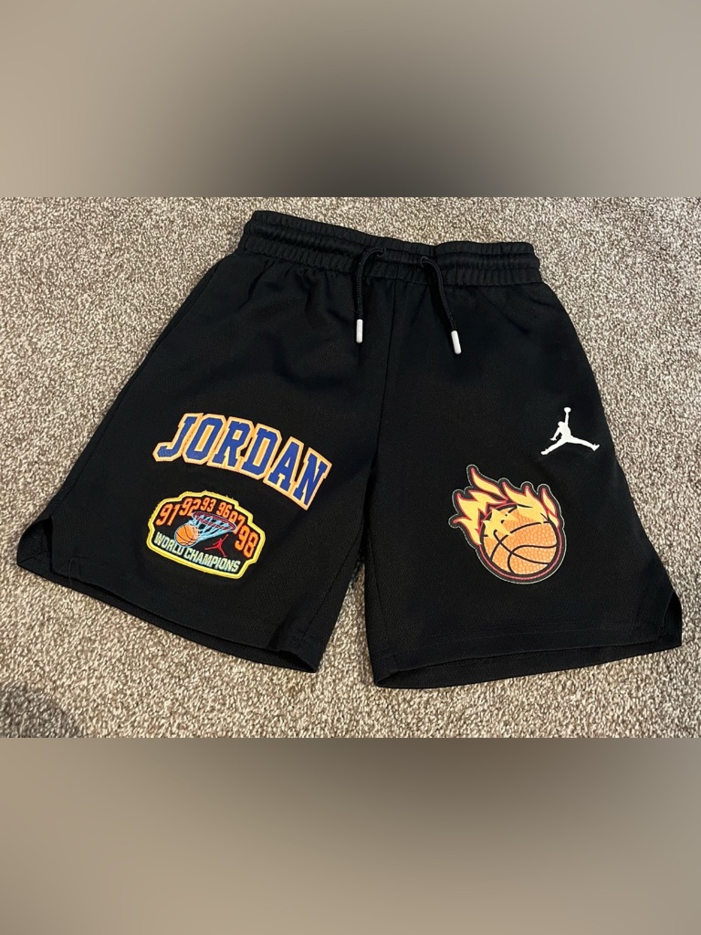 Jordan Black Patch basketball shorts